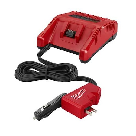 Milwaukee Tool Lithium-Ion AC/DC Wall and Vehicle Charger 2710-20